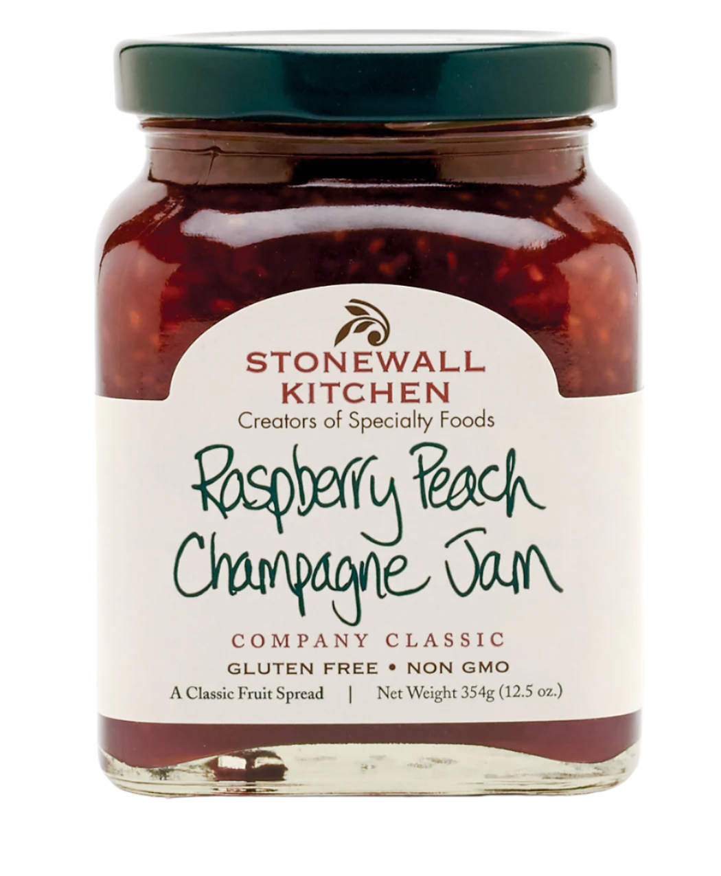 Raspberry Peach Champagne Jam