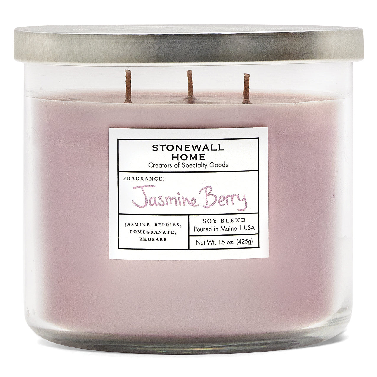 Jasmine Berry 3-Wick Candle