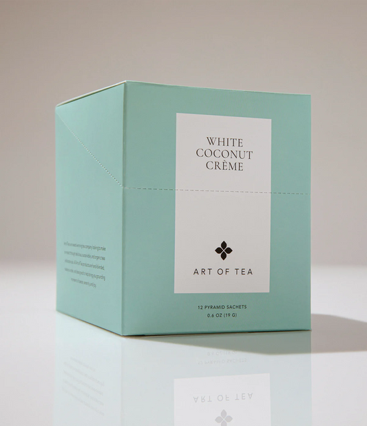 White Coconut Crème Tea Eco Teabag Sachets (12ct)