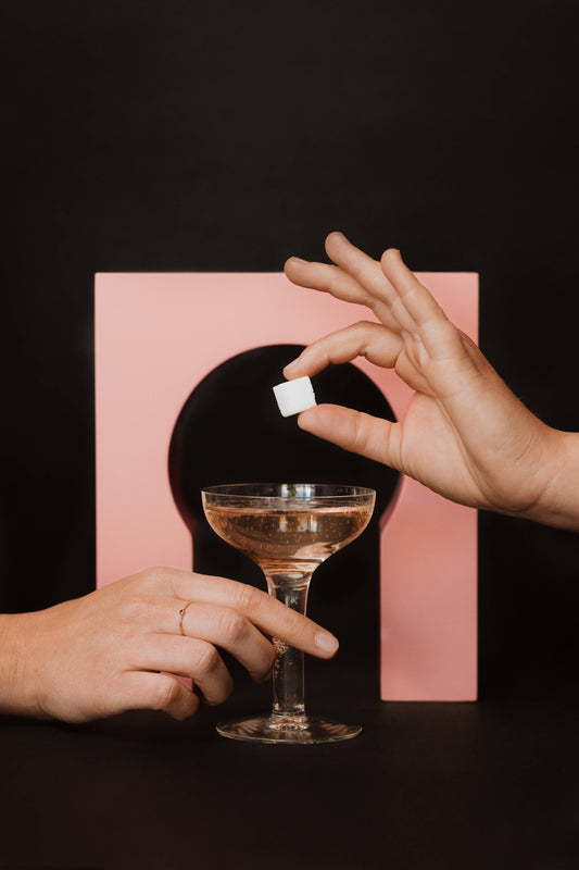Lavender & Lemon Champagne & Cocktail Cubes