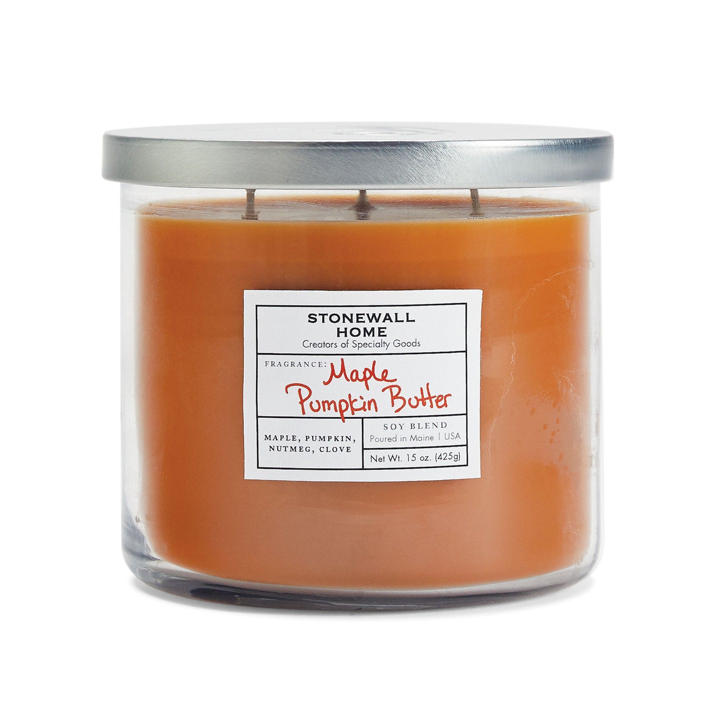 Maple Pumpkin Butter 3-Wick Candle