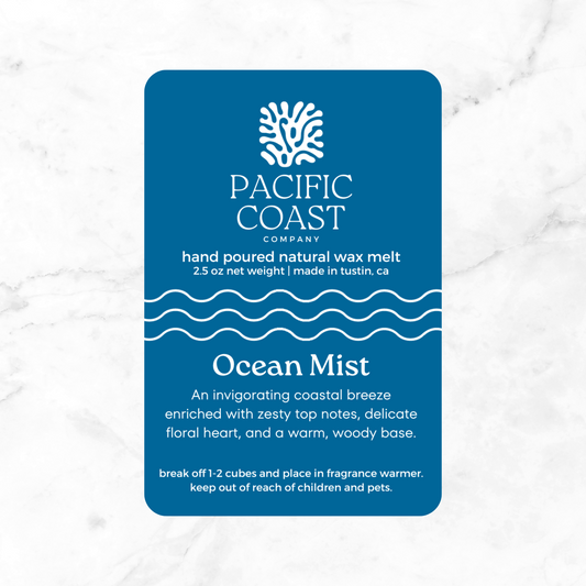 Ocean Mist Natural Wax Melt