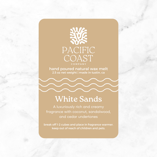 White Sands Natural Wax Melt